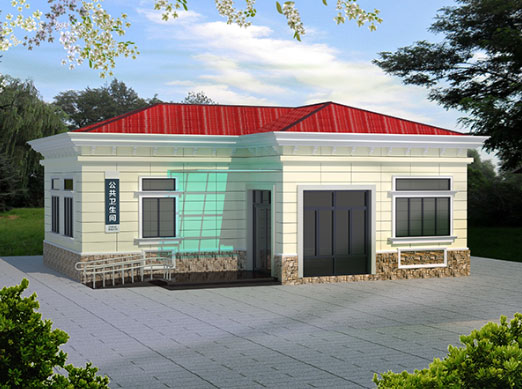 新兴镇现代都市型移动厕所